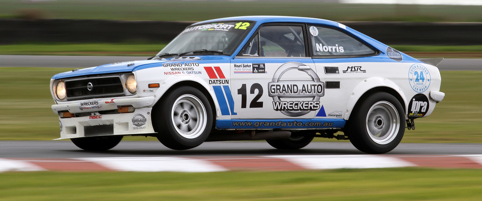 Capricorn Member racing in his Datsun 1200